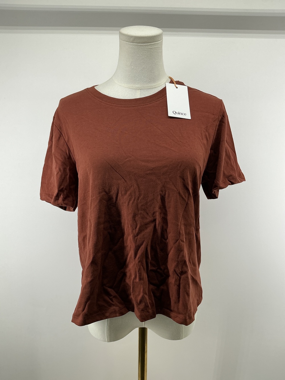 100% Organic Cotton Boxy Crewneck Tee
